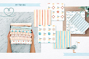 Sea Clipart. Patterns & Seascapes, a Person Illustration by MariArtySpace (Thumbnail 12 of 15)