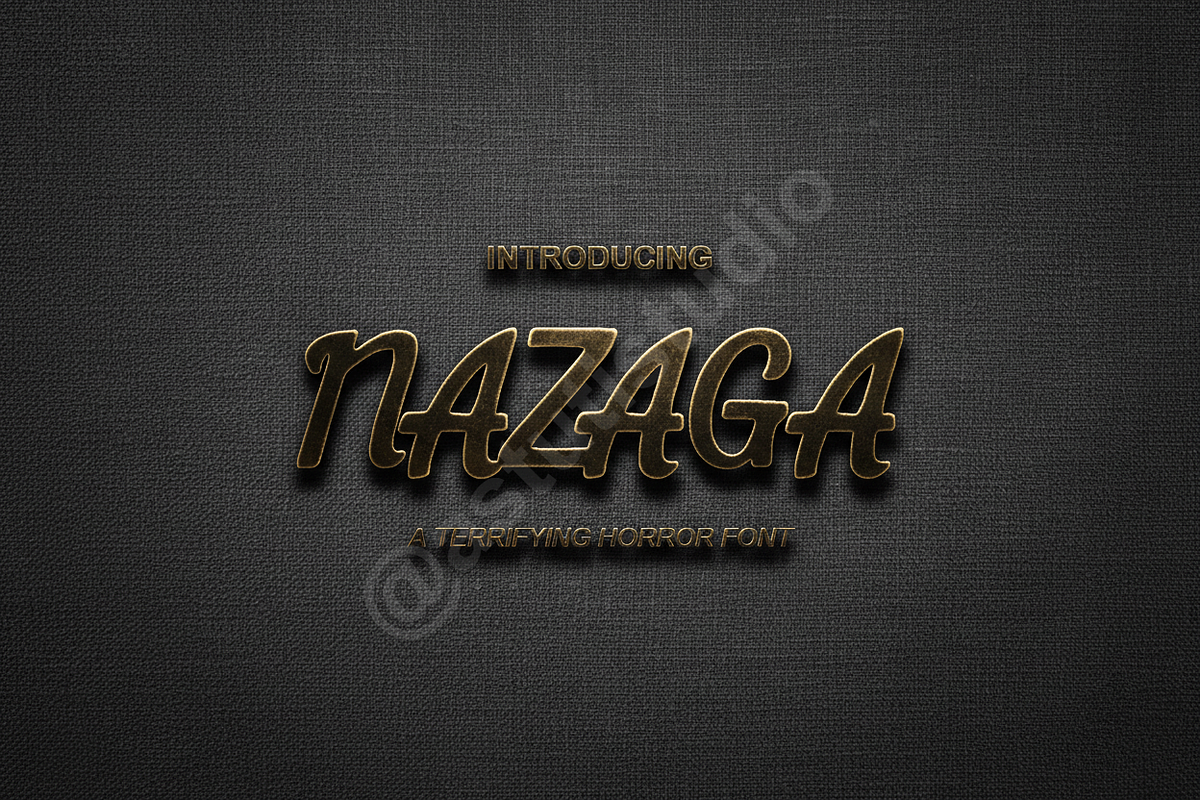 Nazaga - Elegant Modern Serif Typefa, a Font by Astuti Studio (Photo 1 of 16)