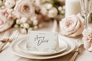 Wedding Place Card Mockup PSD, a Packaging Mockup by Bijou Bay (Thumbnail 2 of 2)