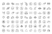 Natural Cosmetics and Skincare Icons, an Outline Icon by Tettygreen (Thumbnail 2 of 3)