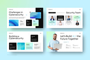 Cybersecurity AI Pitch Deck, a Presentation Template by FIBRINOSÄ (Thumbnail 7 of 7)