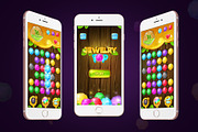 Jewelry Game Pack with Game Gems, a Templates & Theme by JUBO (Thumbnail 1 of 4)
