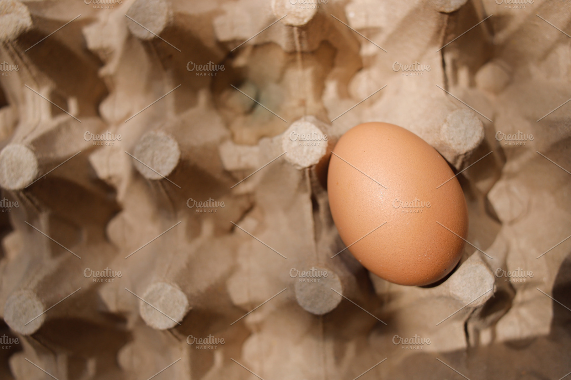 Fresh organic panel eggs on sackclot, a Food & Drink Photo by bastera