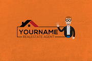 Realestate Agent Logo, a Branding & Logo Template by Maximum Designstudio (Thumbnail 2 of 2)