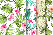 50% OFF! Tropical flowers & element, a Decorative Illustration by Kotkoa (Thumbnail 6 of 6)