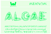 water and gasoline font, a Font by weknow (Thumbnail 3 of 5)