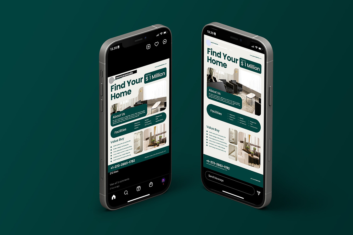 Green Real Estate Flyer preview 4