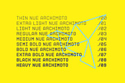 Nue Archimoto, a Sans Serif Font by OWL KING (Thumbnail 4 of 7)