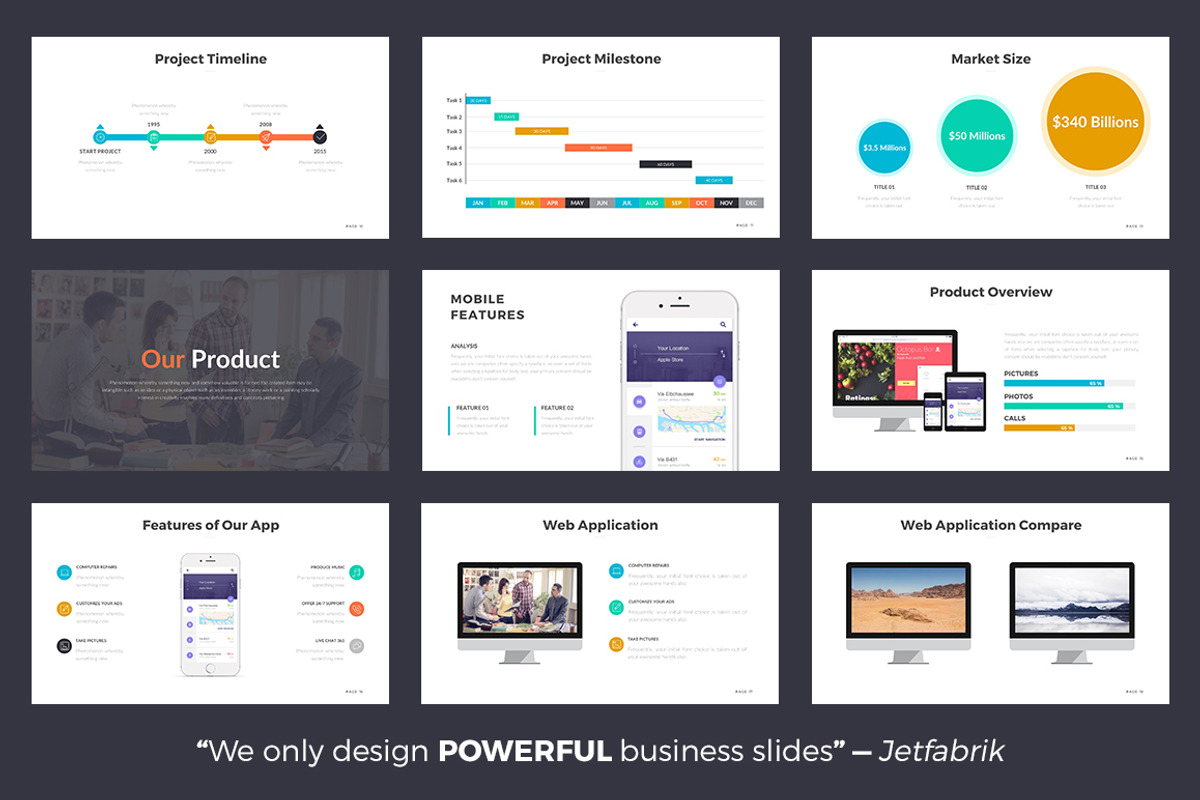 Aura Powerpoint Template, a Presentation Template by Jetfabrik (Photo 2 of 8)