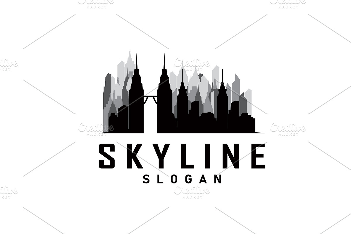 Skyline design city building logo, a Branding & Logo Template by Maylianaw28