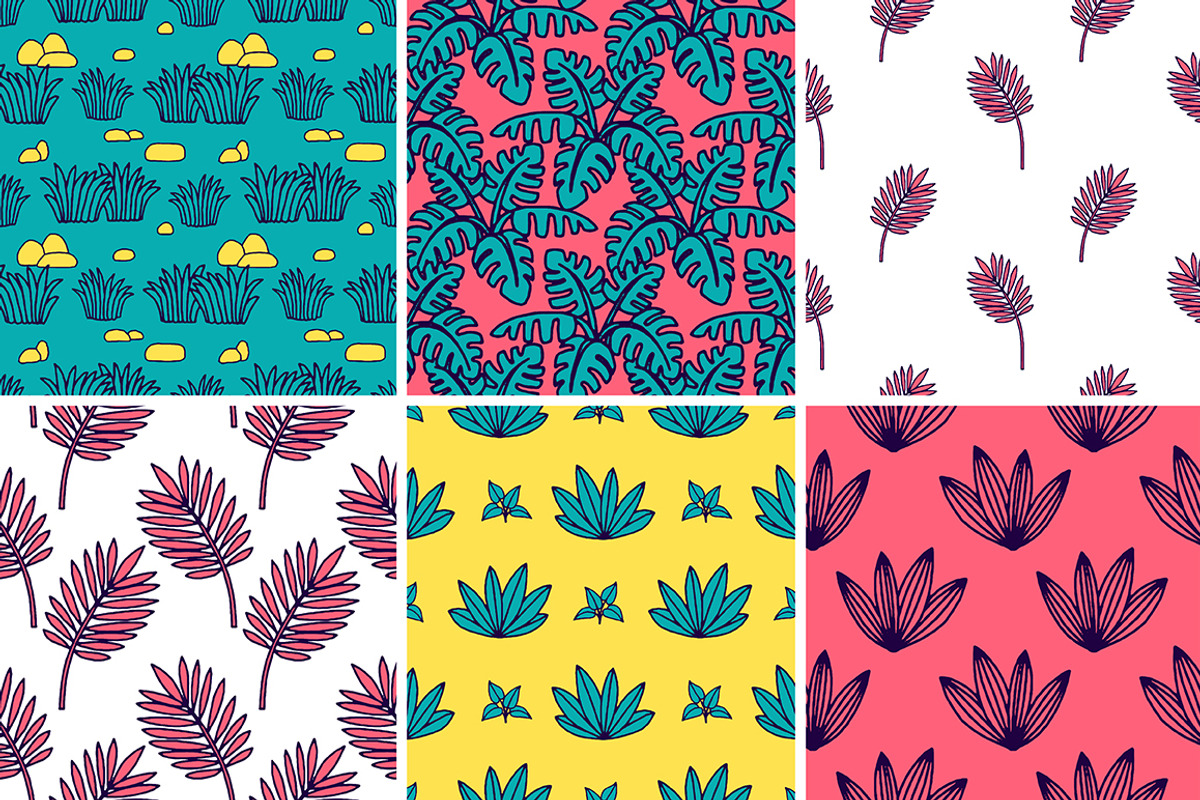 FLOWERS set, a Pattern Graphic by Tanya Akhmett (Photo 3 of 5)