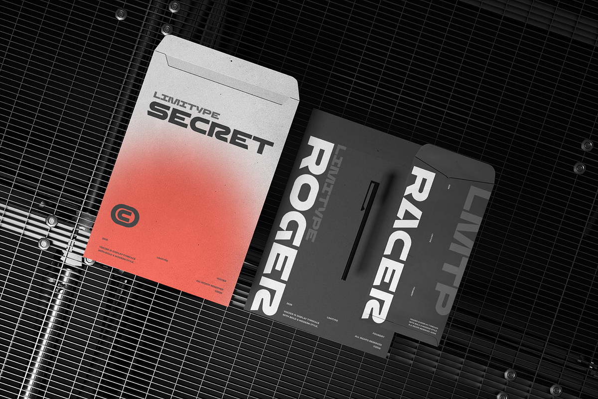 Vogjer - Bold Futuristic Font, a Sans Serif Font by limitype (Photo 11 of 14)