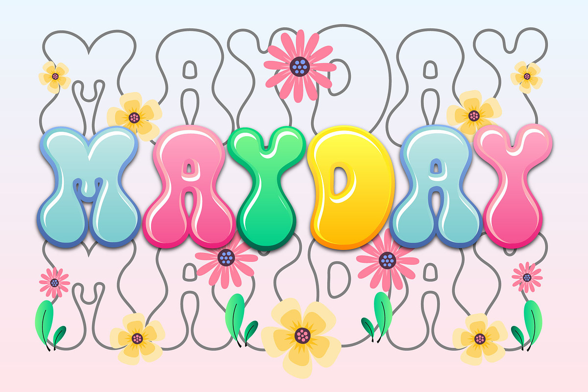 Mayday Font, a Handwritten Font by Nobu Collections (Photo 1 of 10)
