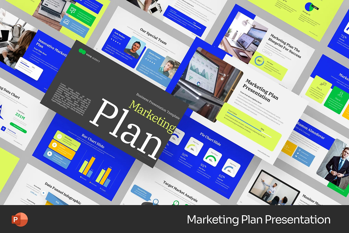 SEO Marketing Powerpoint, a Presentation Template by Fit-tee (Photo 1 of 2)