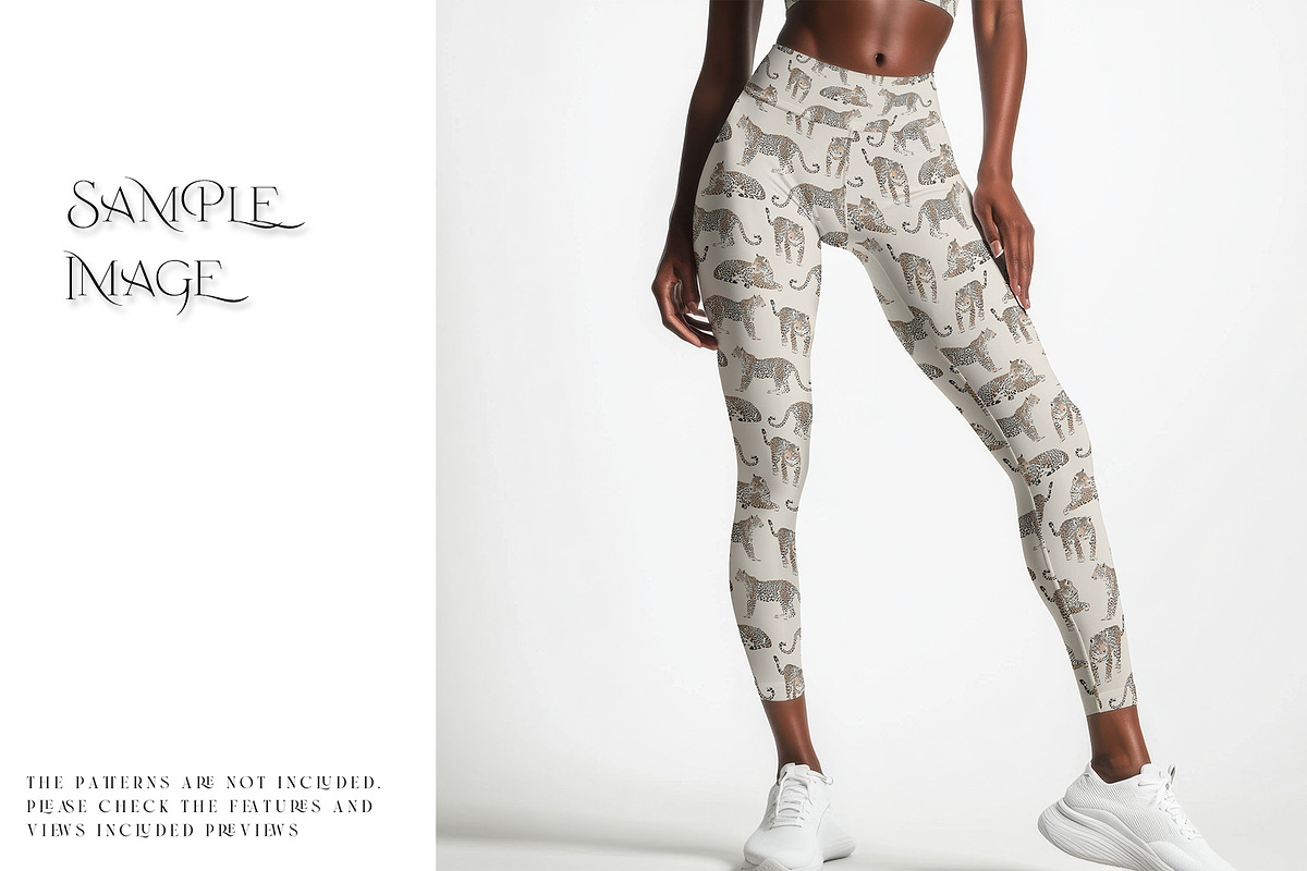 Leggings and Top PSD & PNG Mockups, a Product Mockup by mock-ups (Photo 9 of 20)
