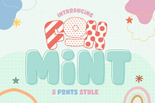 Fox Mint 5 Fonts Style