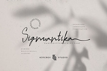 Sigmantika - Hantwritten Script Font