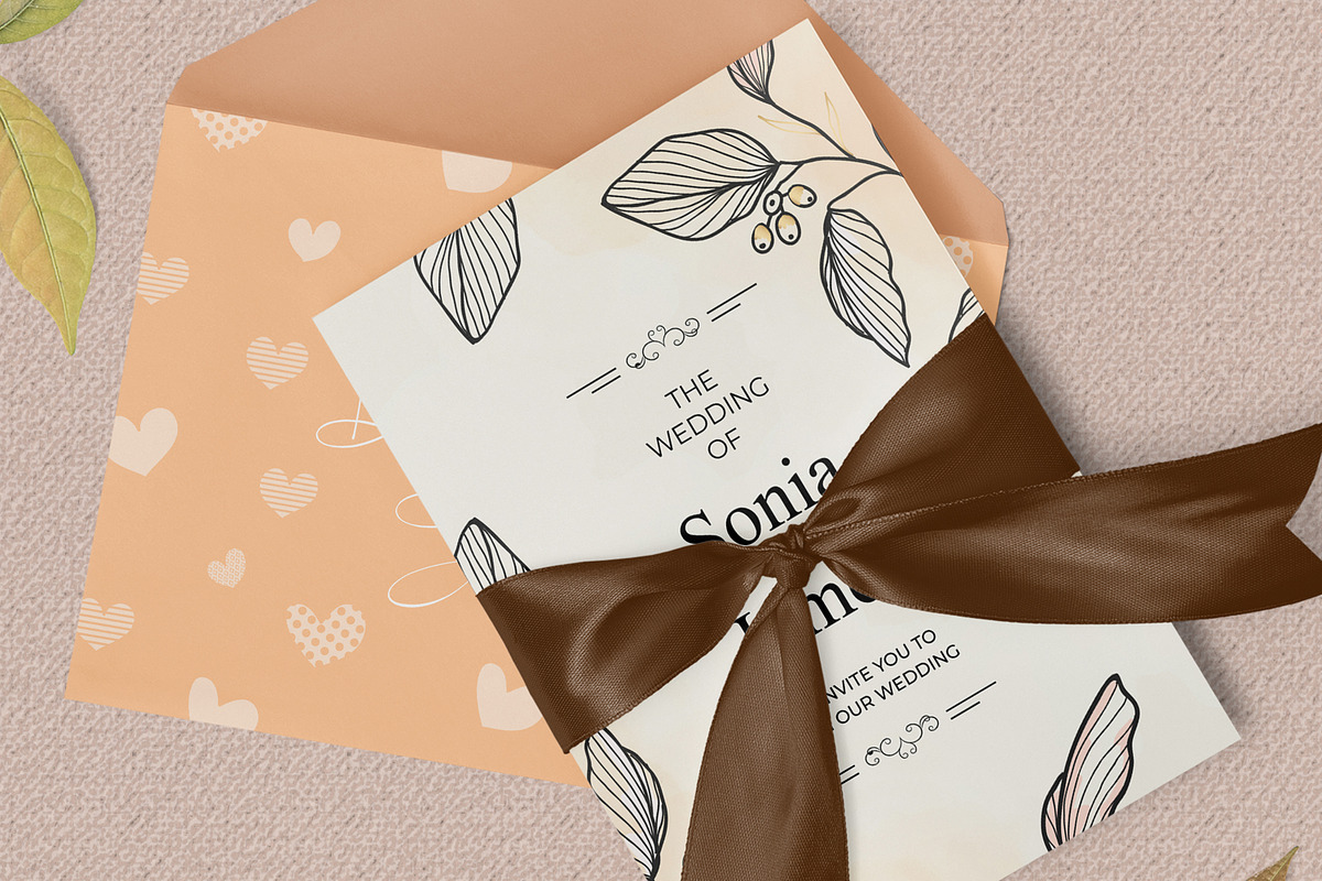 Wedding Invitation Card Design, an Invitation Template by MightyDesign (Photo 4 of 4)