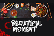 Zenatho - Textured Japanese Font, a Handwritten Font by Dhabee (Thumbnail 9 of 13)