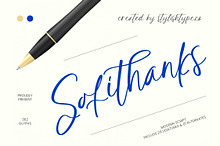 Sofithanks Modern Script Font