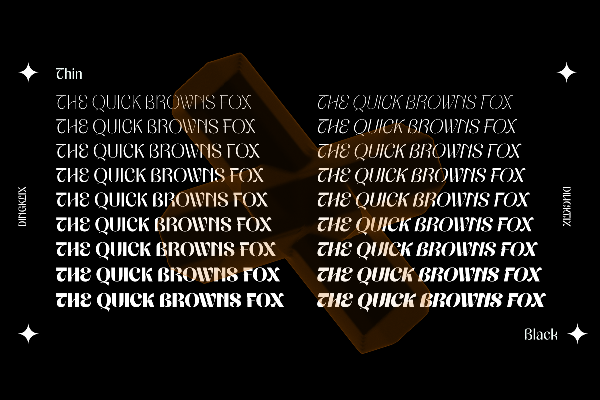 Dingklix - Sans Display Font, a Sans Serif Font by Differentialtype (Photo 6 of 12)