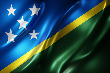 Solomon Islands 3d flag