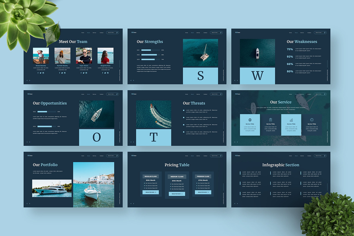 Seaway - Google Slide Templates, a Presentation Template by Deepslide Studio (Photo 5 of 7)