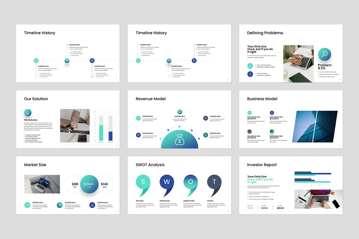 Business Plan Presentation Template preview 8