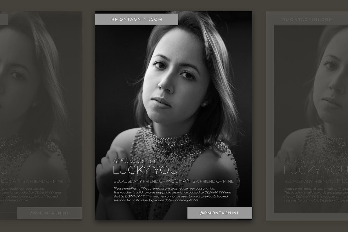 Voucher Template for Photographers, a Social Media Template by DESIGN HQ (Photo 2 of 3)