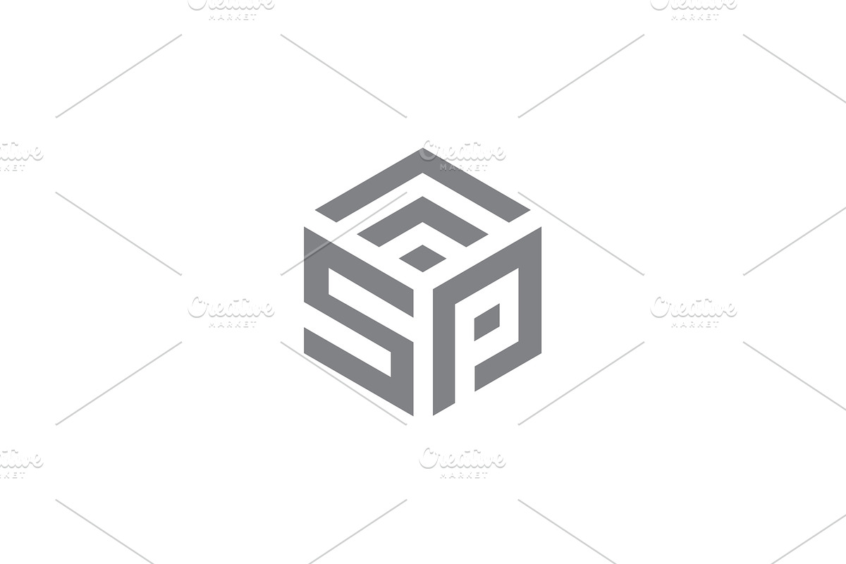 SP PS Logo, a Branding & Logo Template by Creative_Graphic