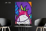 FRESH FRUITS Pop Art Collection XXL, an Education Illustration by Lilli Jemska Studio (Thumbnail 5 of 6)