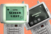 Nostalgic Y2K mobile mockup, an Android Mockup by MixedArt (Thumbnail 2 of 5)