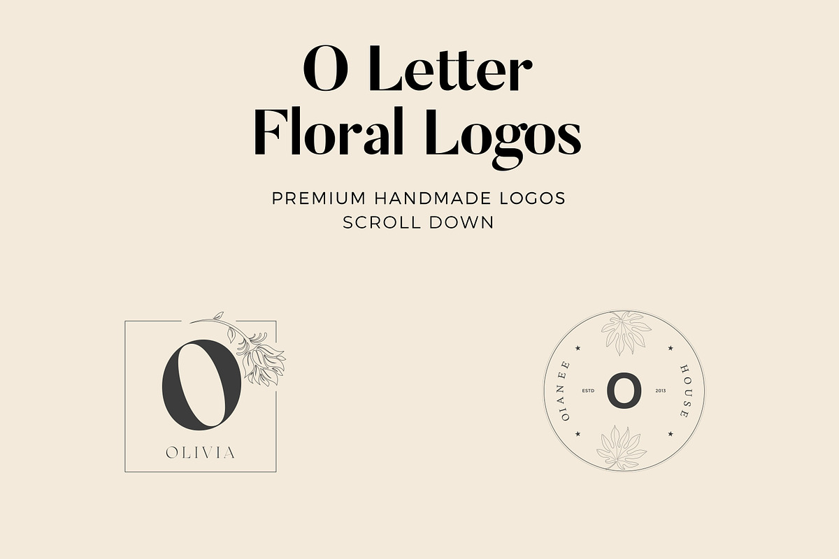 520 A to Z Floral Logos Bundle, a Branding & Logo Template by AN Productions (Photo 117 of 223)