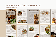 Recipe Ebook for Vegan Influencers, a Magazine Template by The Little Lily Studio (Thumbnail 3 of 5)