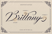 Molluska Script, a Script Font by Solidtype (Thumbnail 3 of 6)
