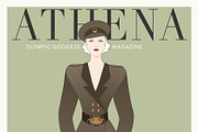Olympus Goddesses Magazine, a Decorative Illustration by La Inspiratriz (Thumbnail 4 of 7)