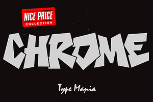 Chrome TM – Graffiti Font, a Handwritten Font by Type Mania
