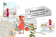 Beautiful woman in a red hat., a Food Illustration by Laifalight (Thumbnail 1 of 8)