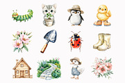 Garden Pals Clipart, a Seasonal Illustration by Design Market (Thumbnail 2 of 5)