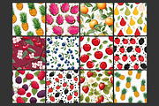 Fruits Seamless Pattern, a Pattern Graphic by Forhadx5 (Thumbnail 4 of 16)