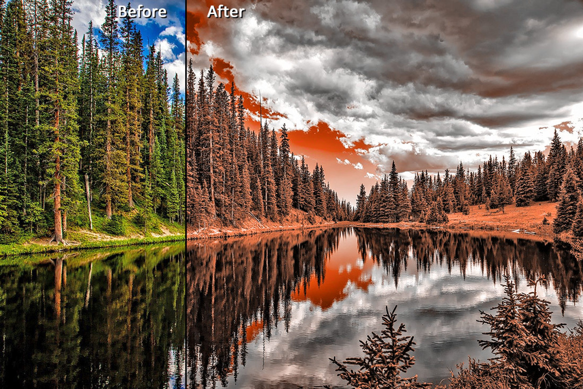 Autumn Makeover, an Action Add-On by Pencil Pixels (Photo 3 of 9)