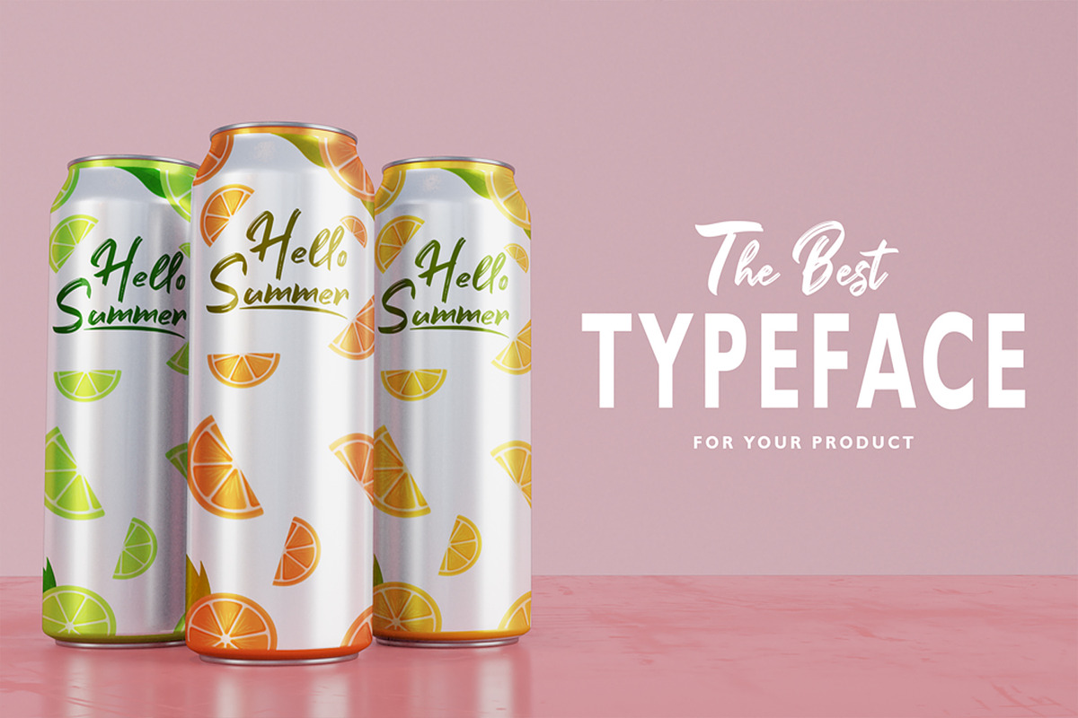 Khattab Brush Font | Font Duo preview 5