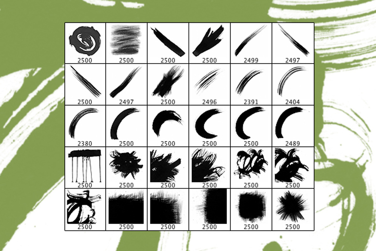 100+ Grunge Photoshop Brushes Bundle, a Brush Add-On by jeffportaro (Photo 2 of 7)