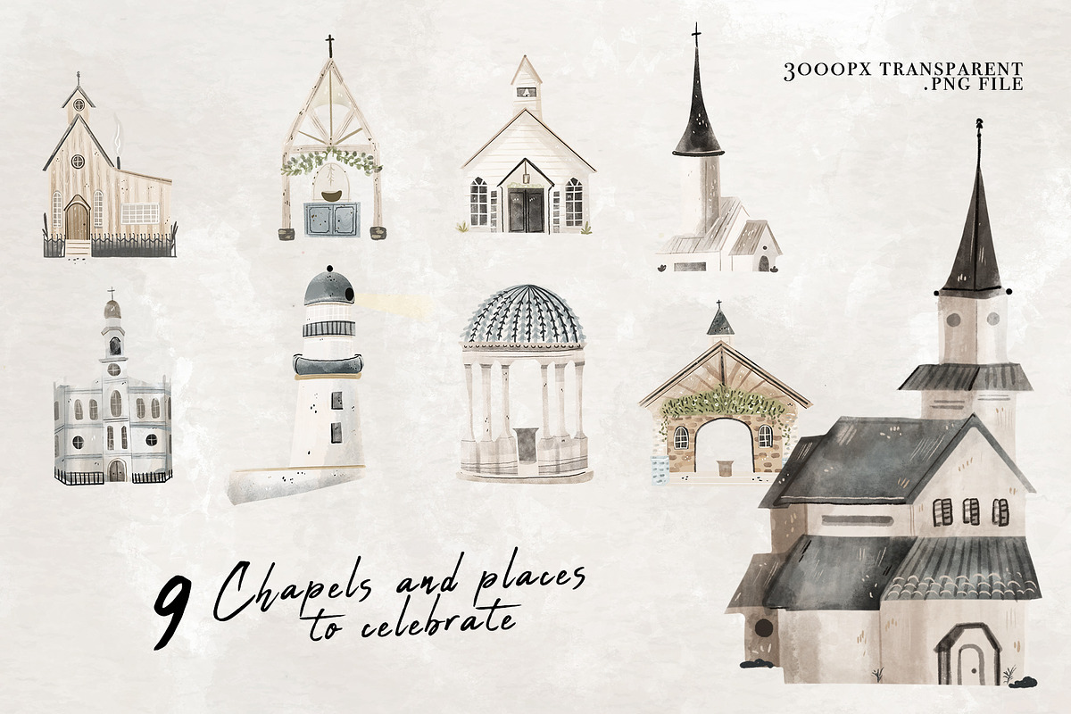 Wedding map creator watercolor, an Illustration by Cocoa studio by Eliza M (Photo 5 of 18)