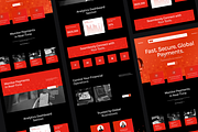 Figma Fintech Payment landing Page, a Landing Page Template by Musara (Thumbnail 2 of 6)