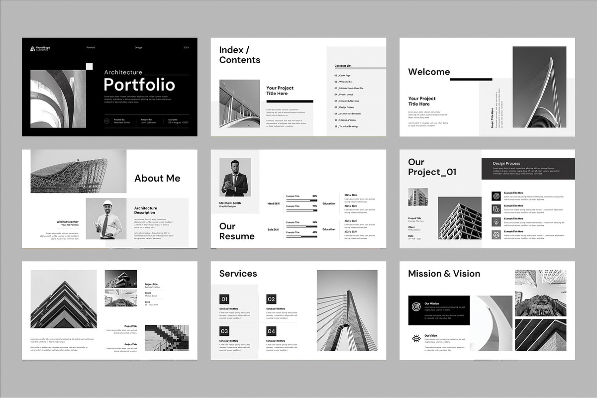 Architecture Portfolio Presentation preview 2