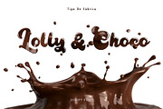 Lolly and Choco Script Font, a Script Font by Tipo De Fábrica (Thumbnail 1 of 4)