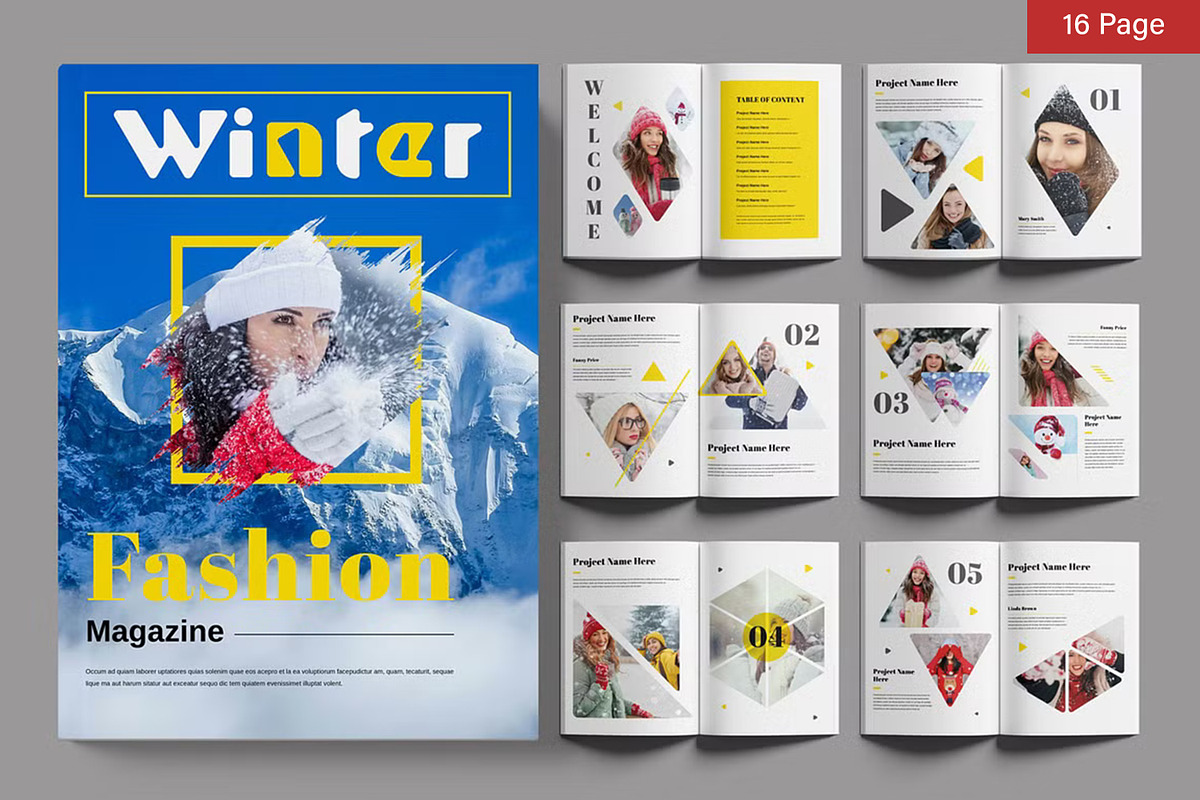 Magazine Bundle, a Magazine Template by ContestDesign (Photo 84 of 84)