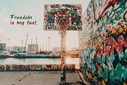 Graffiti Tagline Brave Font, a Font by Graphic Spirit (Thumbnail 8 of 11)