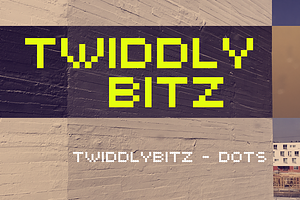 TwiddlyBitz, a Font by Cool Fonts